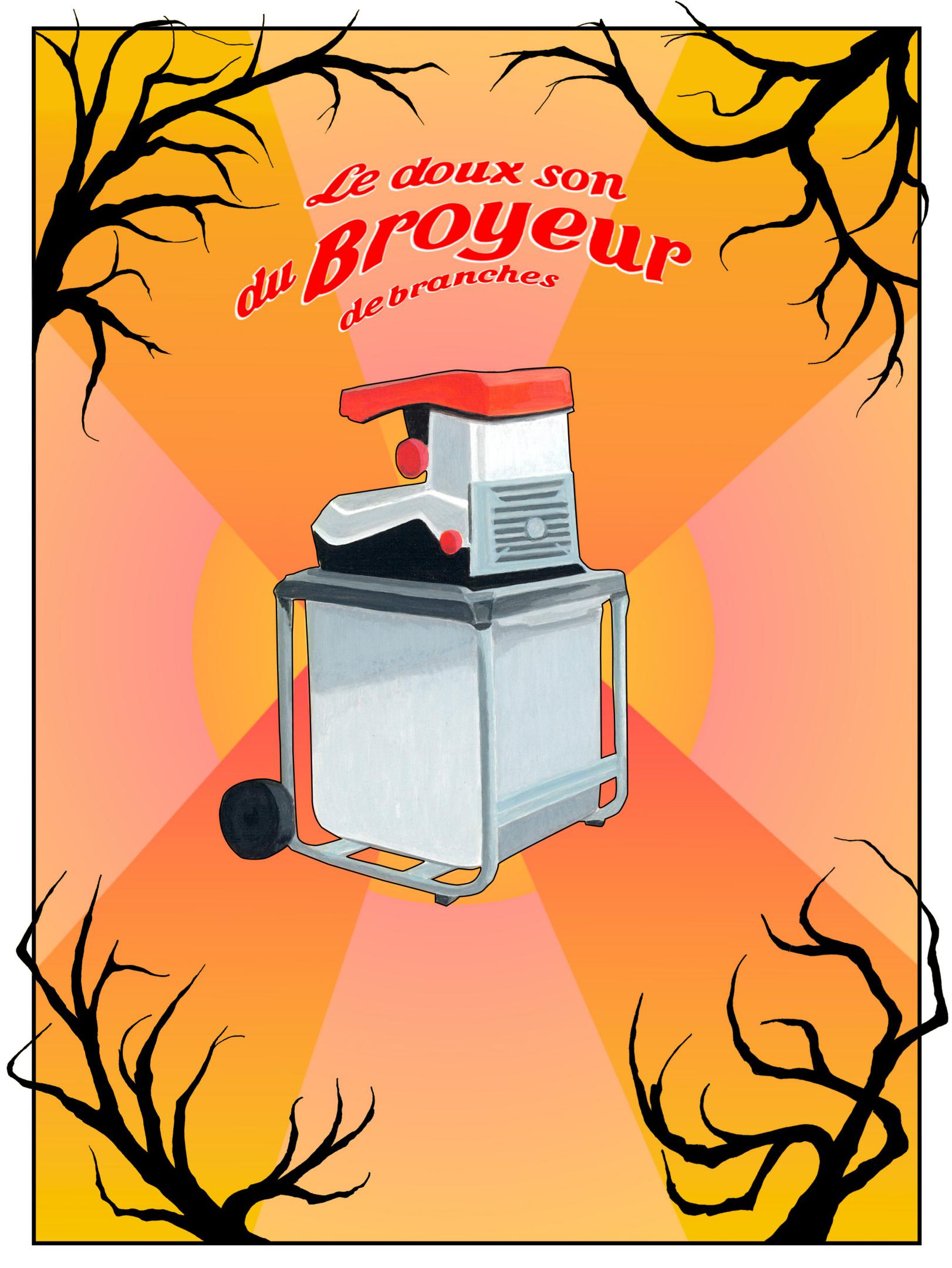 Le doux son du broyeur de branches